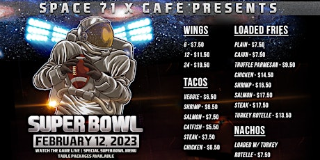 Super Bowl The Brooklyn Way | Space 71 X Cafe