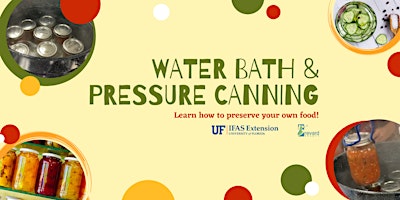 Imagem principal do evento Water Bath and Pressure Canning