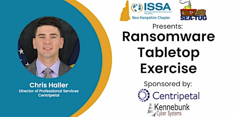 Ransomware Tabletop Exercise Hosted by ISSA and Centripetal primary image