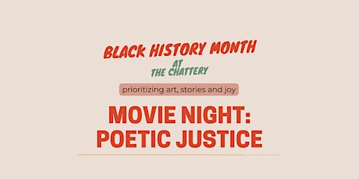 Movie Night: Poetic Justice - IN-PERSON