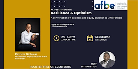 Resilience and Optimism - A conversation on business and equity experience