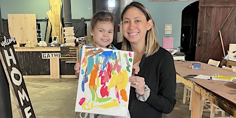 Juice Box and Canvas Class! Kids' Painting Workshop