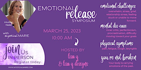 Emotional Release Symposium primary image