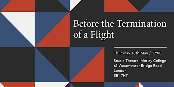 Before the termination of a flight