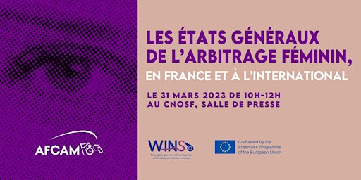 Les Etats Généraux de l'Arbitrage Féminin, en France et à l'International