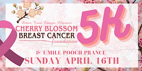 Middleburg Cherry Blossom 5k Run & 1 Mile Pooch Prance for Breast Cancer