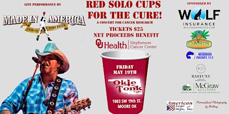 Red Solo Cups For The Cure! w/Made In America - A Tribute To Toby Keith