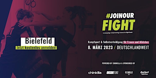 Bielefeld: Join Our Fight! Kostenlose Kampfsport-Session für Frauen primary image