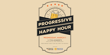 Progressive Happy Hour (March 1) primary image