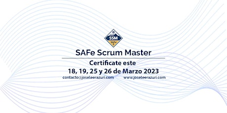 Imagem principal de Curso SAFe Scrum Master SSM - Marzo 2023