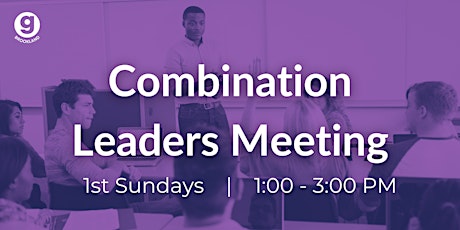 First Sunday Leaders' Meeting