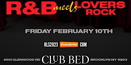 Red Light Special R&B Meets Lovers Rock
