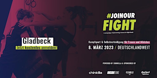 Gladbeck: Join Our Fight! Kostenlose Kampfsport-Session für Frauen