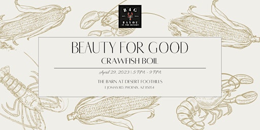 Beauty for Good Crawfish Boil