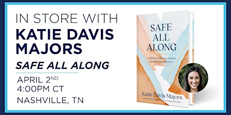 Katie Davis Majors 'Safe All Along' Book Signing!