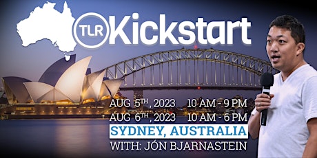 TLR Kickstart Sydney, Australia with Jón Bjarnastein