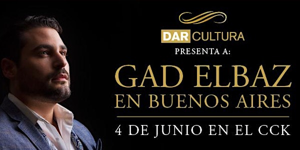 Gad Elbaz en Buenos Aires.