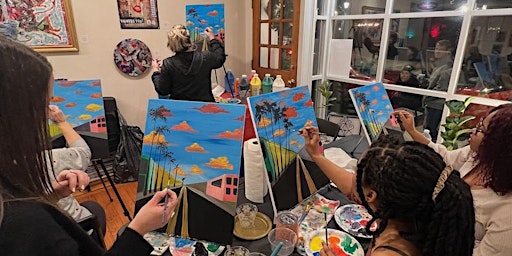 Adult Sip + Paint with Flygirrl at NoName Gallery (Monthly) primary image