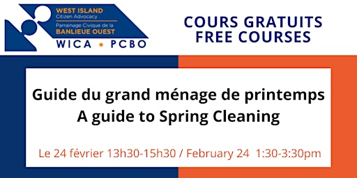 A Guide to Spring Cleaning / Guide du grand ménage du printemps