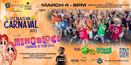 Brazilian Carnaval 2023 featuring MONOBLOCO