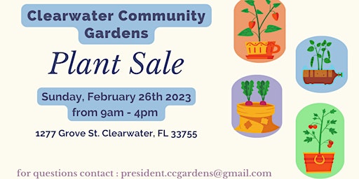 Clearwater Community Gardens Plant Sale
