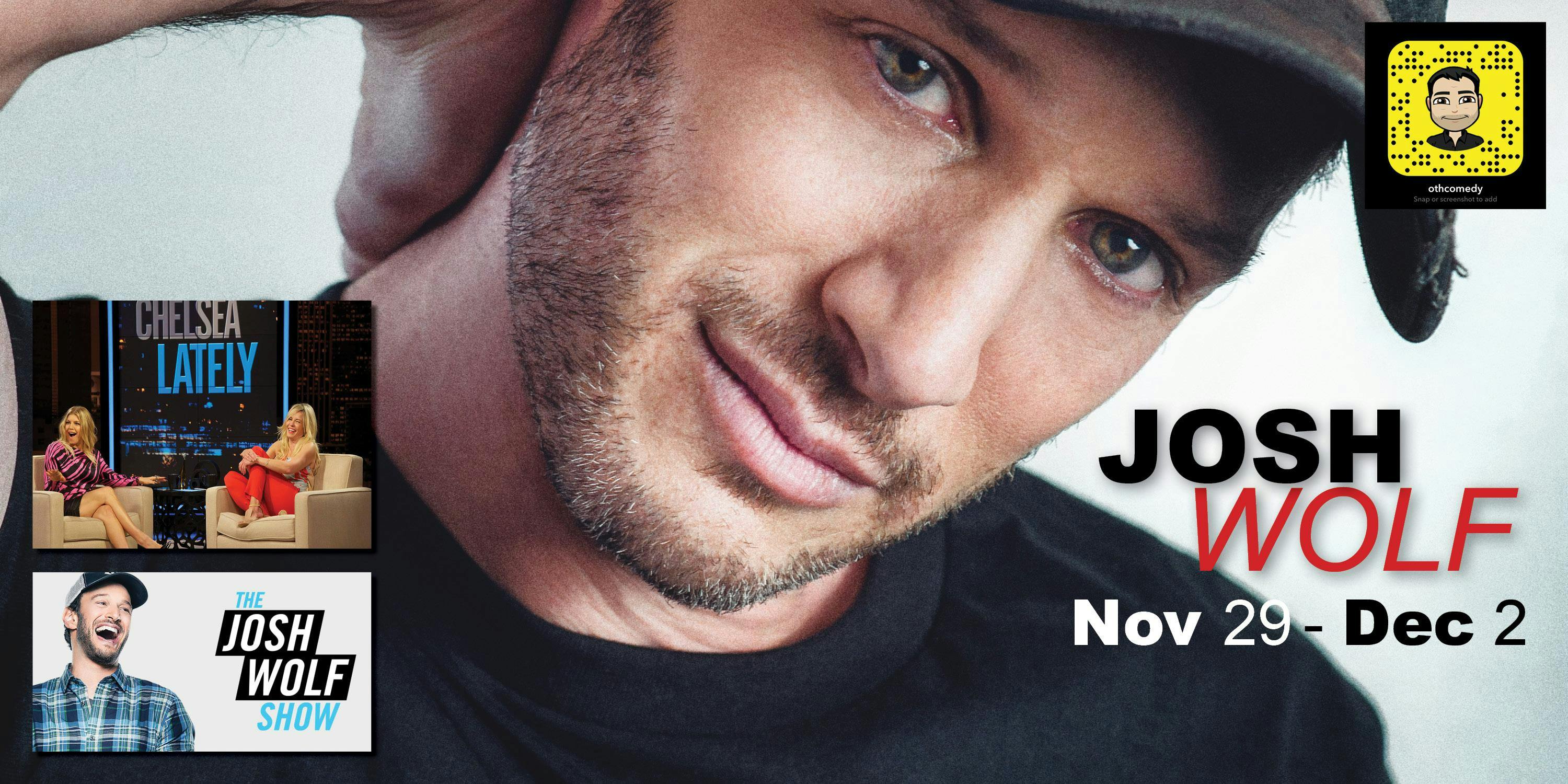 Comedian Josh Wolf Comedy Tour in Naples, Florida