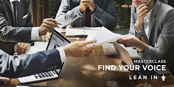 Lean In Seattle Masterclass: Find Your Voice