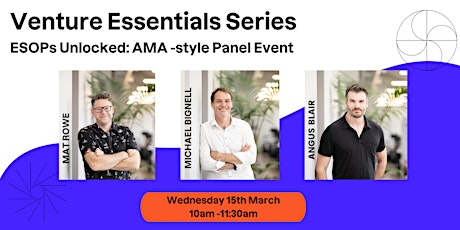 ESOPs Unlocked: An AMA-style Panel Event with Team Outset primary image