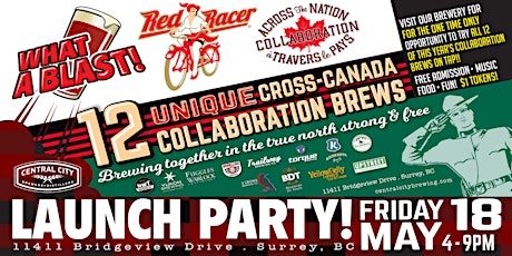 Red Racer Across the Nation 2018 Launch Party - Vancouver Shuttle Package primary image