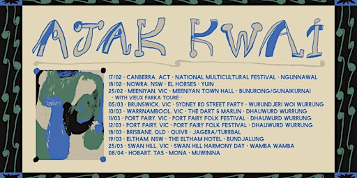 Ajak Kwai @ QUIVR, QLD | 'Good On You' Tour 2023