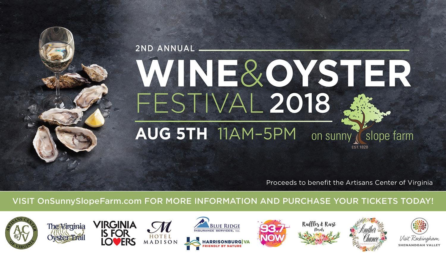 Wine and Oyster Festival On Sunny Slope Farm