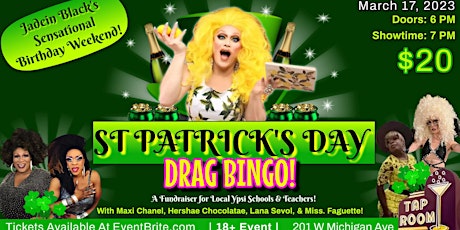 St. Patrick's Day Drag Show & Bingo at Tap Room!