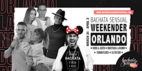 Hauptbild für Bachata Sensual Weekender Orlando 2023