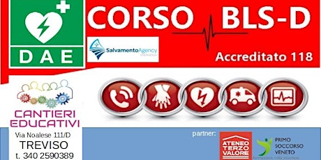 Immagine principale di CORSO BLSD PRO Adulto-Pediatrico con ECM per SANITARI Treviso 