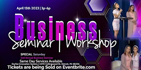 Business Seminar //Workshop