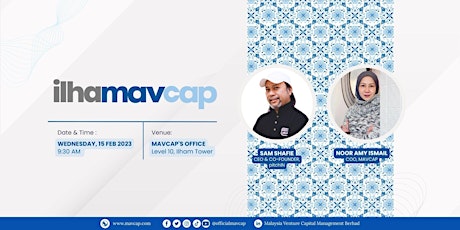 Sam  Shafie | An ILHAM talk with MAVCAP primary image