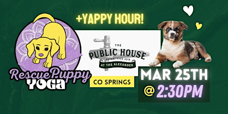 Rescue Puppy Yoga - The Public House