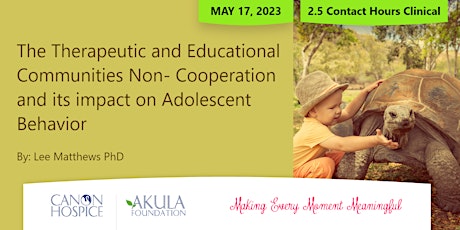 Primaire afbeelding van The Therapeutic and Educational Communities Non- Cooperation and its impact