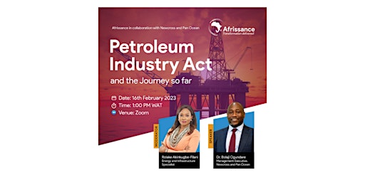 Petroleum Industry Act And The Journey So Far