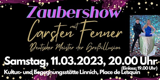 Zaubershow mit Carten Fenner - Deutscher Meister in Großillusion