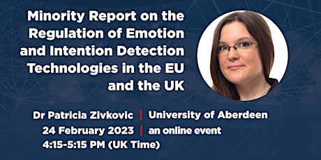Minority Report on the Regulation of Emotion and Intention Detection Tech.