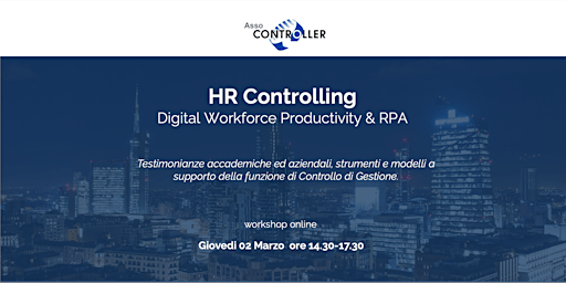 HR Controlling,  Digital Workforce Productivity & RPA