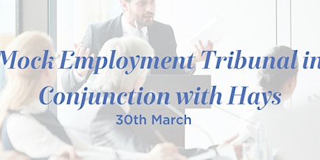 Mock Employment Tribunal in Conjunction with Hays primary image