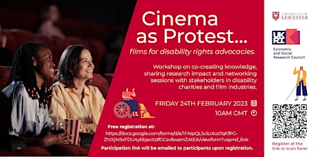 Cinema as Protest...films for disability rights advocacies