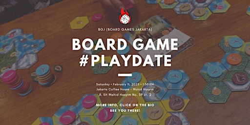 #PlayDateBGJ (Board Games Jakarta)