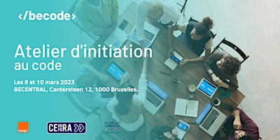 BeCode Bruxelles – Atelier d’initiation au code