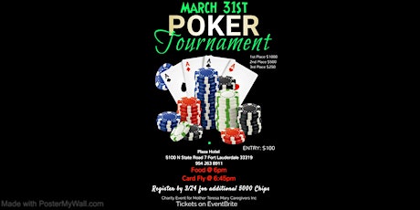 Poker Tournament Charity Event