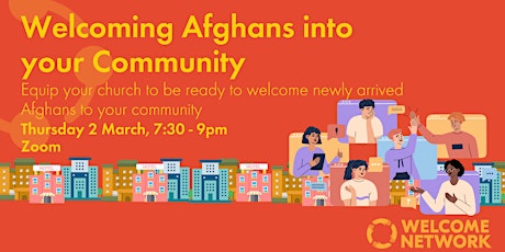 Welcoming Afghans into your Community