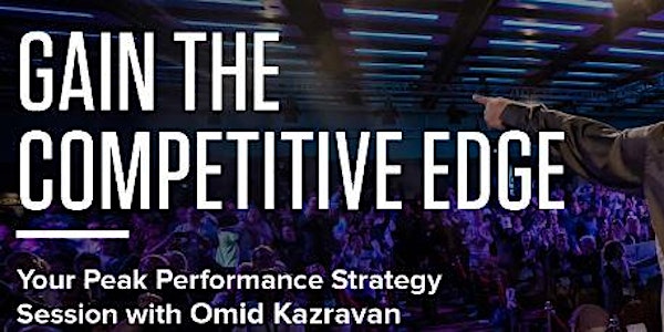 Peak Performance Strategist Omid Kazravan (Tony Robbins)