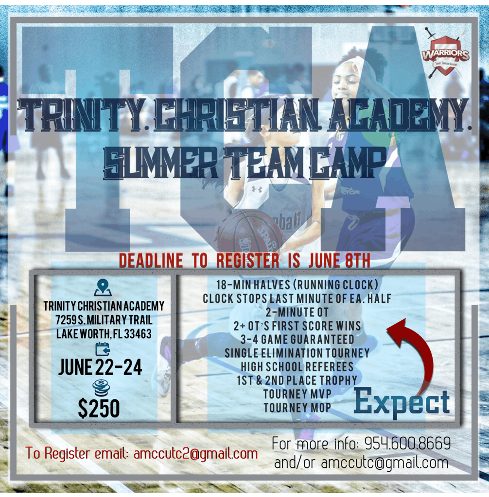 Trinity Christian Academy Summer Team Camp